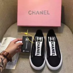 chanel chaussures wome price casual chaussures canvas chaussures logo black